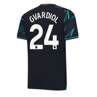 Manchester City Josko Gvardiol #24 Tretí futbalový dres 2023-24 Krátky Rukáv
